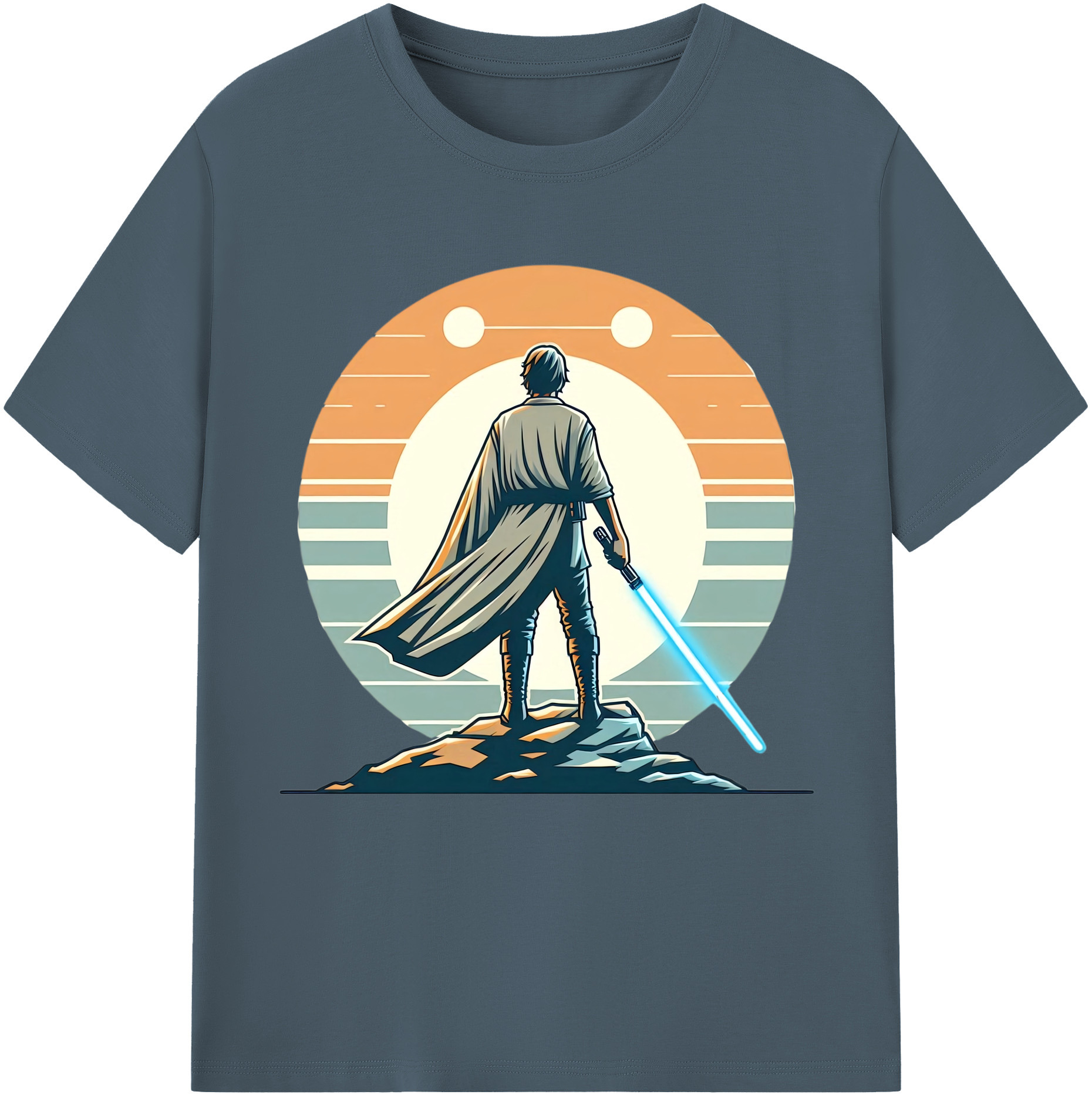 （画像用） スター・ウォーズ Star Wars 綿100％半袖Tシャツ（フロントプリント）